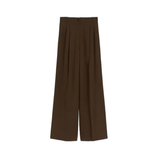 Garenna High-Waist Pleated Trousers