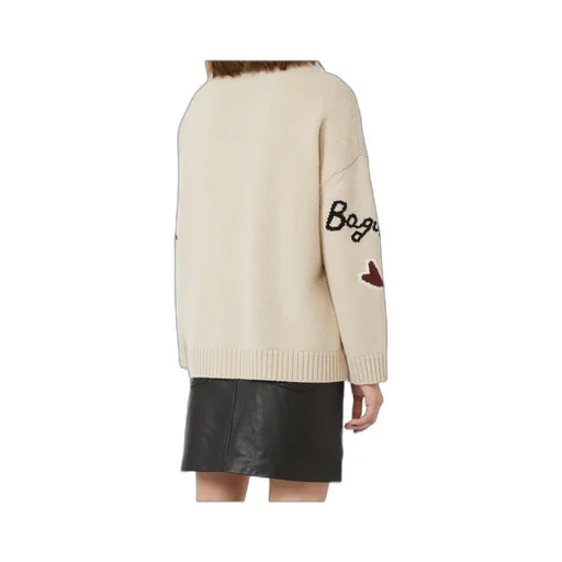 Wool Knit Oversized Cardigan
