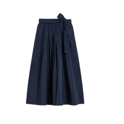 Midi Taffeta Skirt