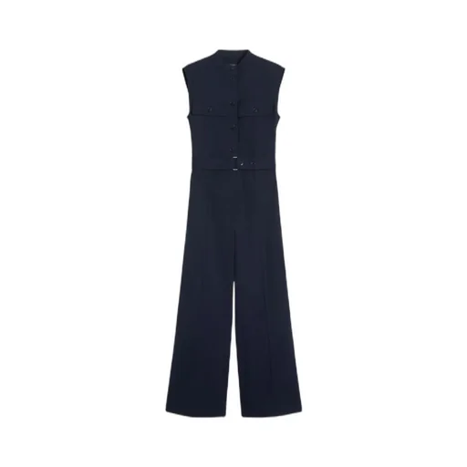 Cotton Gabardine Jumpsuit