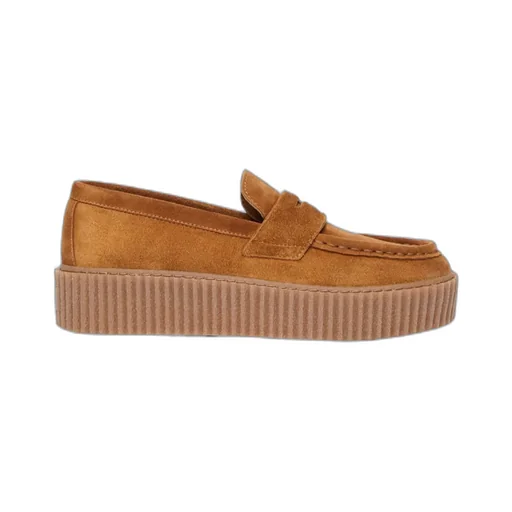 Split Leather Moccasins