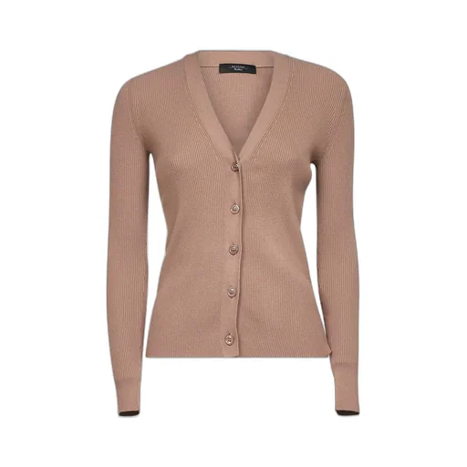 V-Neck Button-Up Cardigan