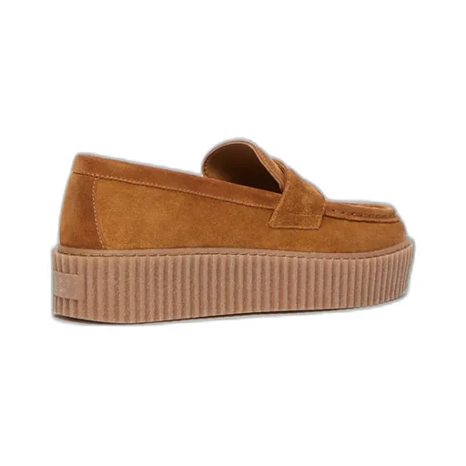 Split Leather Moccasins