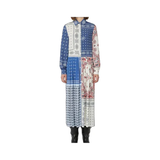 Printed Viscose Shirt Dress