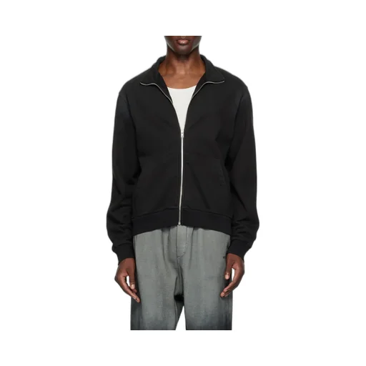 Zippered Long-Sleeved Casual Jacket