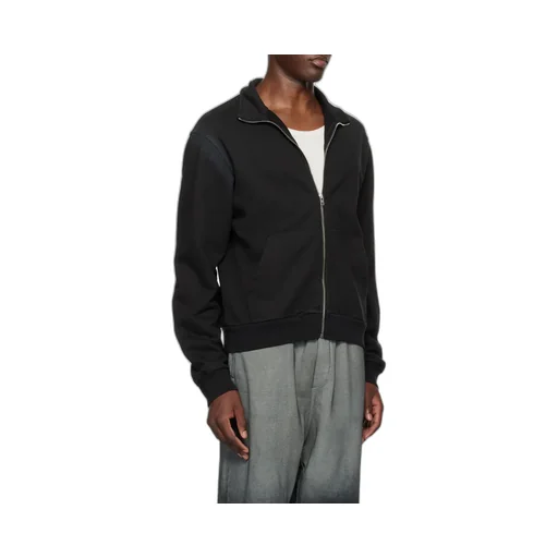 Zippered Long-Sleeved Casual Jacket