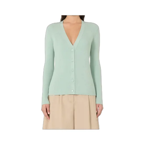 V-Neck Knitted Cardigan