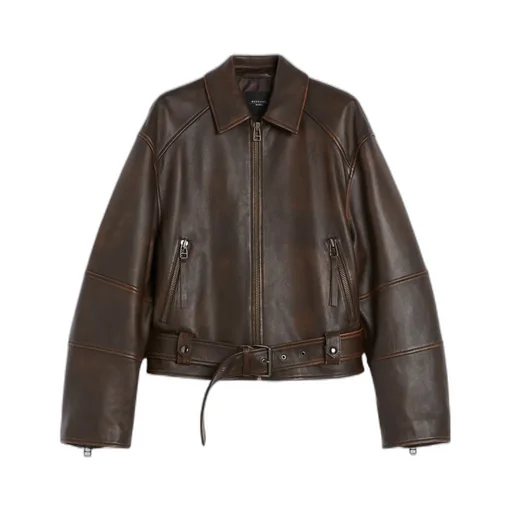 Nappa Leather Biker Jacket