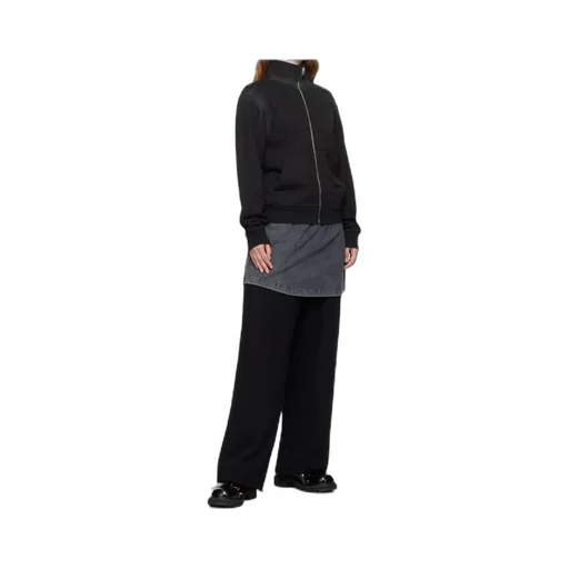 Zippered Long-Sleeved Casual Jacket