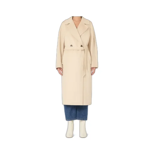Double-Breasted Wool Coat