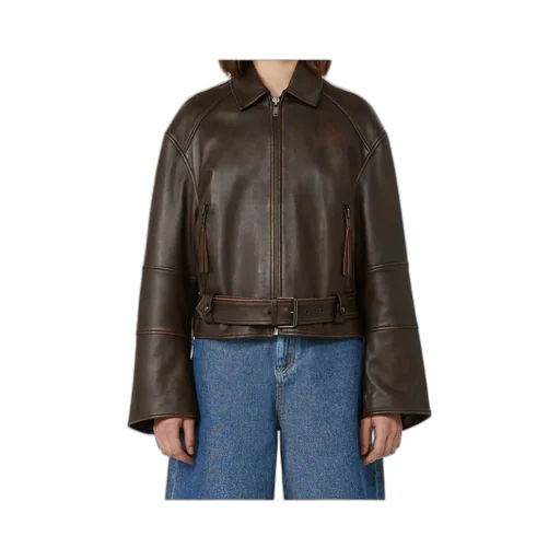 Nappa Leather Biker Jacket