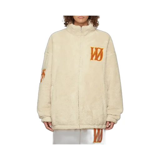 Logo-Patch Fleece Jacket