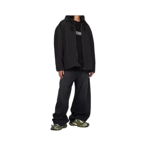 Logo Zipper Casual Jacket