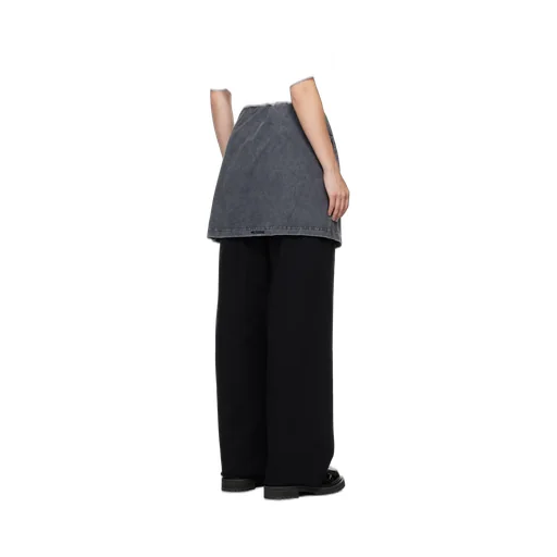 Layered Logo Casual Pants