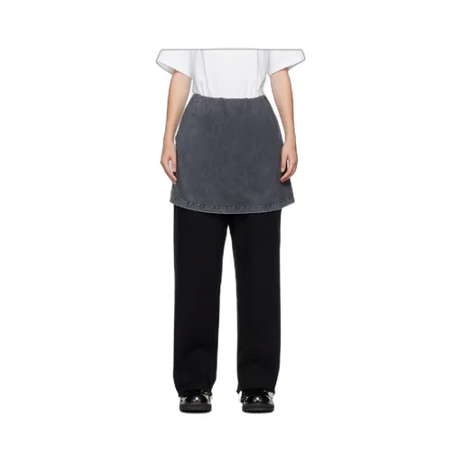 Layered Logo Casual Pants