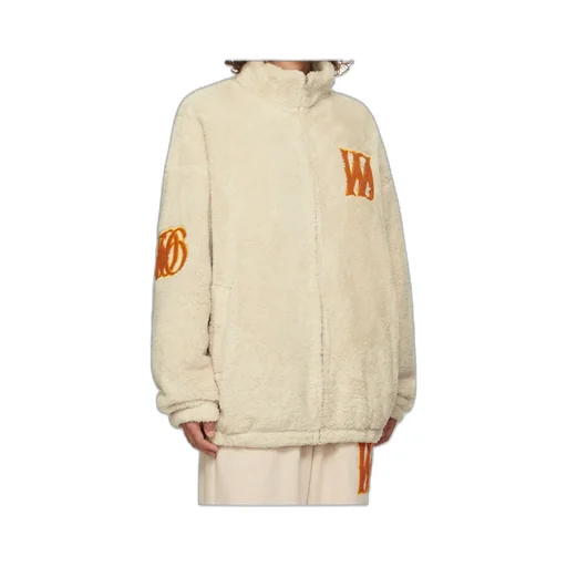 Logo-Patch Fleece Jacket
