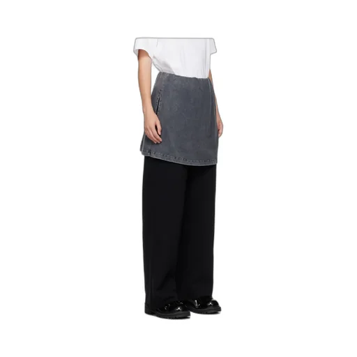 Layered Logo Casual Pants
