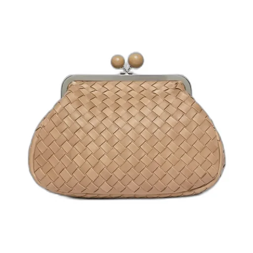 Medium Woven Leather Pasticcino Bag