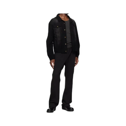 Logo Embroidered Casual Jacket