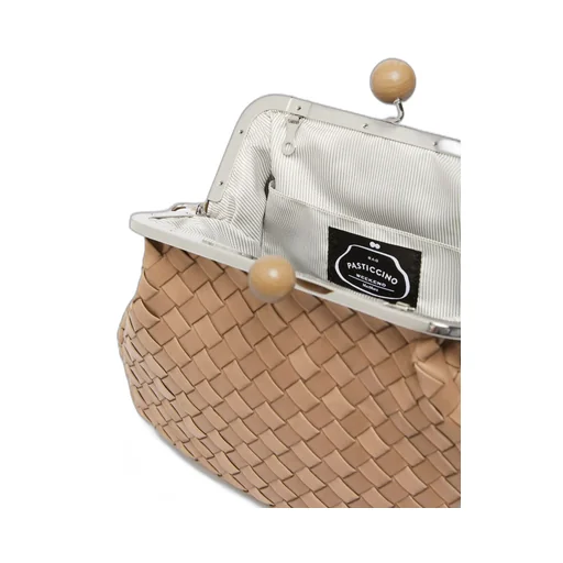 Medium Woven Leather Pasticcino Bag