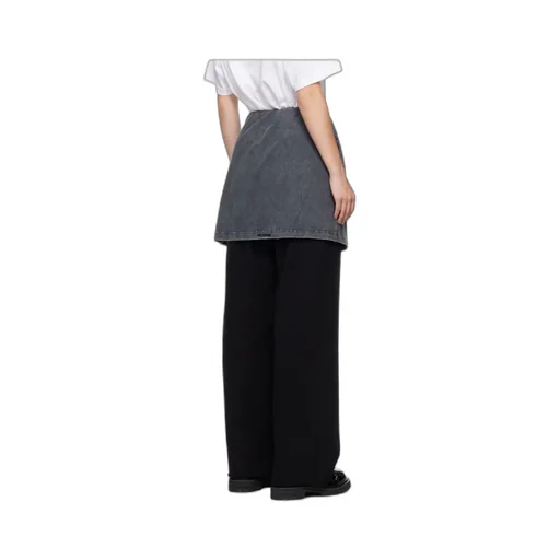 Layered Logo Casual Pants
