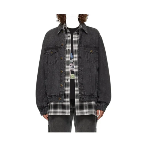 Jeff Rhinestone Denim Jacket