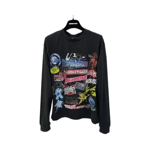 Graphic Print Long Sleeve T-Shirt