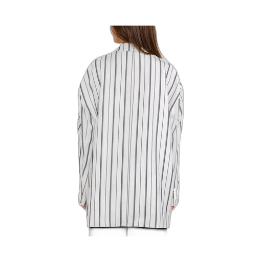 Striped Detail Casual Jacket