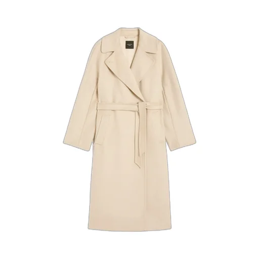 Double-Breasted Wool Coat
