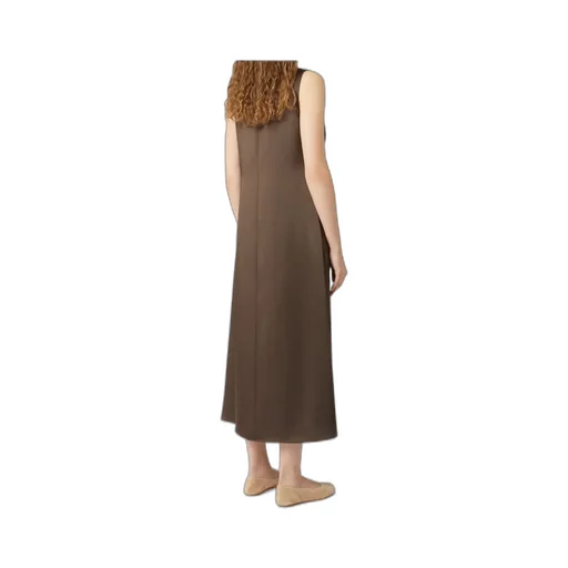 Long Satin Dress