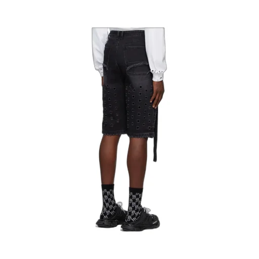 Non-Stretch Denim Shorts