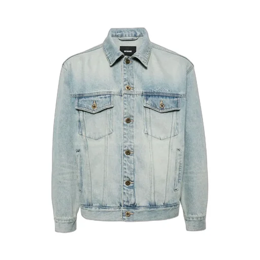 Embroidered Logo Denim Jacket