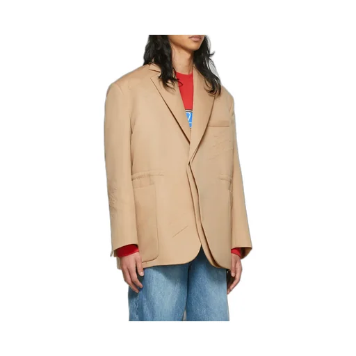 Logo Lapel Blazer