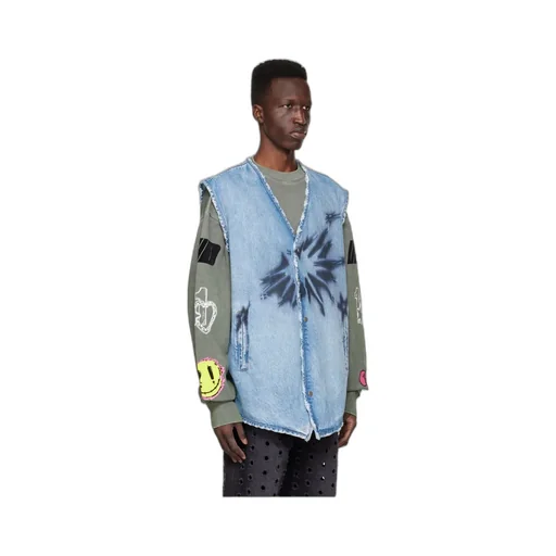 V-Neck Denim Vest