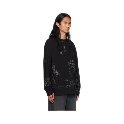 Graphic Print Long Sleeve T-Shirt