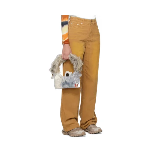 Logo Wide-Leg Casual Pants