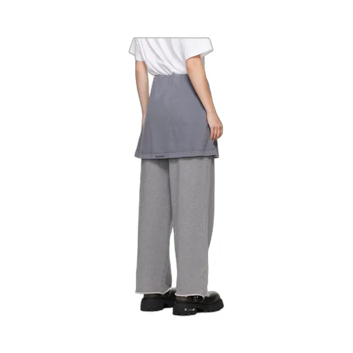 Layered Logo Casual Pants