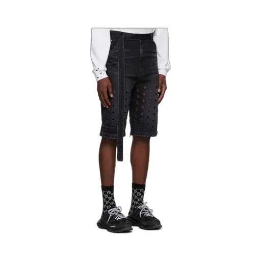 Non-Stretch Denim Shorts