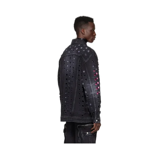 Logo Denim Coat