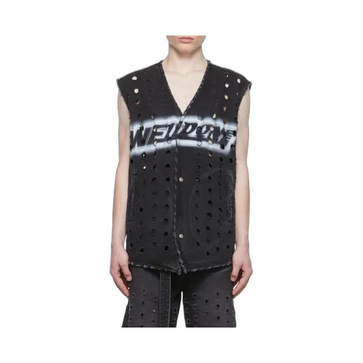 Logo Denim Vest
