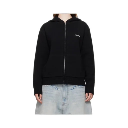 Logo-Embroidered Zip-Up Hoodie