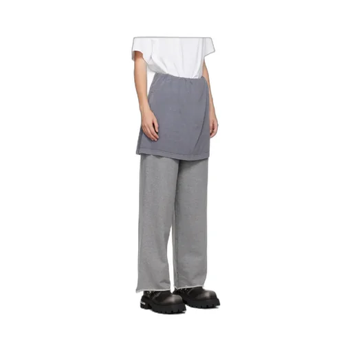 Layered Logo Casual Pants