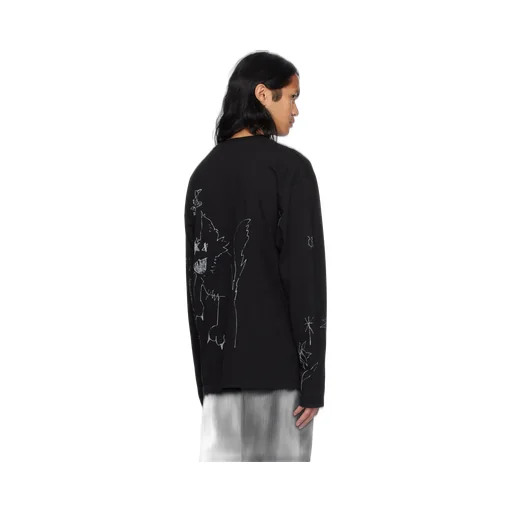 Graphic Print Long Sleeve T-Shirt
