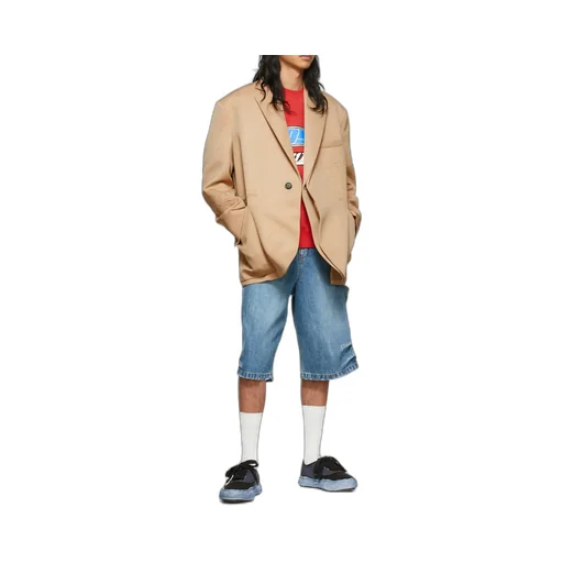 Logo Lapel Blazer