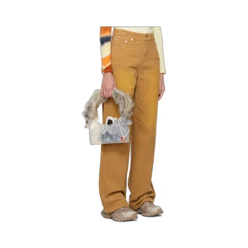 Logo Wide-Leg Casual Pants