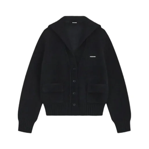 Button Long-Sleeved Sweater