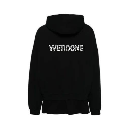 Logo Embellished Hoodie