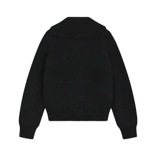 Button Long-Sleeved Sweater