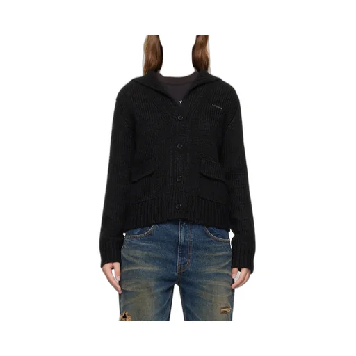 Button Long-Sleeved Sweater