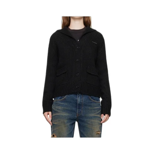 Button Long-Sleeved Sweater